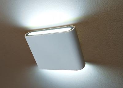 China Indoor Outdoor 6w / 12w Aluminum 11.5*9*2.8cm Led Modern Wall Lamp for sale