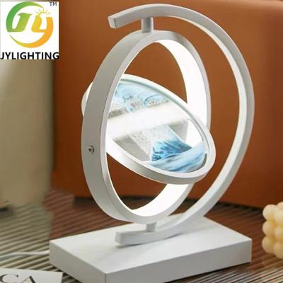 China 25cm Nordic Glass Art Modern Bedside Table Lamp Contemporary Home for sale
