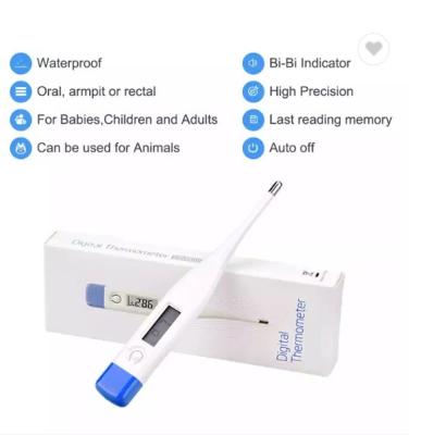 China Electronic Oral Digital Temperature Thermometer Oral Waterproof Thermometer for sale
