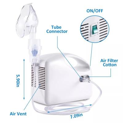 China Economic Pneumatic Nebulizer Aerosol Therapy Compressor Nebulizer for sale