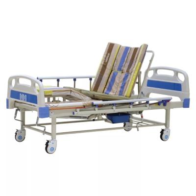 China Multifunctional Manual Homecare Nursing Hospital Bed With Toilet for sale