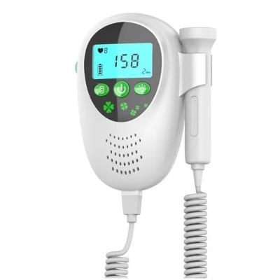 China Pregnant Women Baby Heartbeat Detector Monitor Safe Fetal Doppler for sale