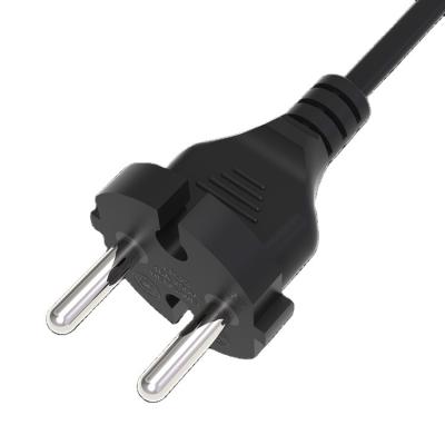 China Customizable Color EU Power Cord VDE Standard 2 Pin 16A 250V for sale