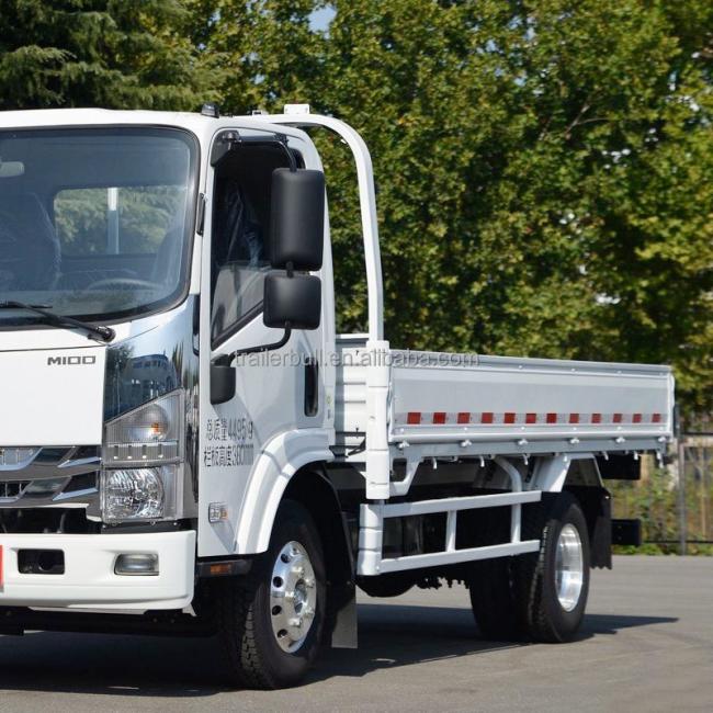 3m Length Steel Dry Freight Cargo Box for Isuzu Cargo Truck