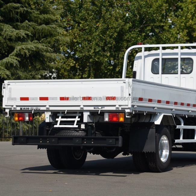3m Length Steel Dry Freight Cargo Box for Isuzu Cargo Truck