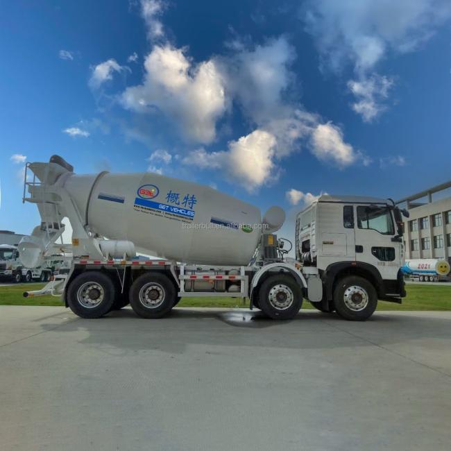 10cbm 350HP Concrete Mixer Truck with Sinotruk HOWO Tx 8X4 Heavy Duty Truck Chassis