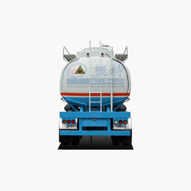 18000L Carbon Steel Draw Bar Tank Trailer with 2 Axles for Fuel or Diesel Liqulid
