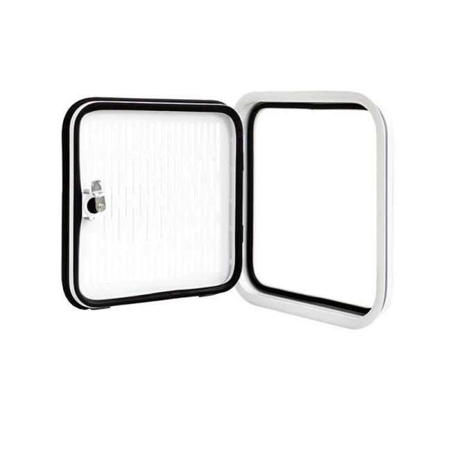 Self-Propelled/Trailer Rvs Aluminum Alloy SD004 Service & Boot Door for RV Truck Camper Motorhomes DIY