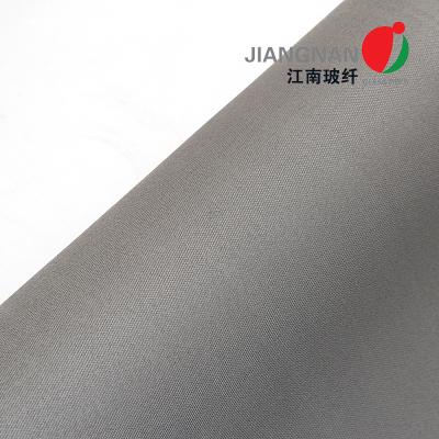 Chine tissu de fibre de verre de silicone renforcé par fil de l'acier inoxydable 750C pour le rideau en feu à vendre