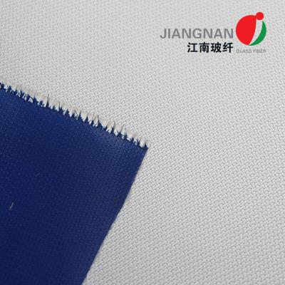 中国 1m Width Fire Curtain Fabric With 260 Degree C Coating Heat Resistance 販売のため