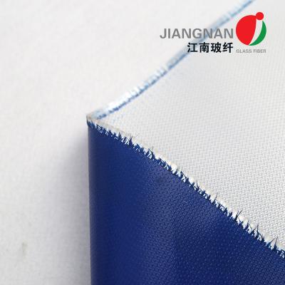 China Fiberglass Fire Curtain Cloth With Stainless Steel Insert For Pipeline High Temperature Protection en venta