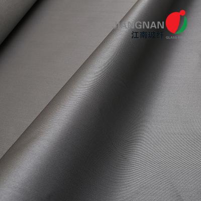 China High Temperature 260 Degree C Coated Fiberglass Cloth With Stainless Steel Insert Width 1 for sale