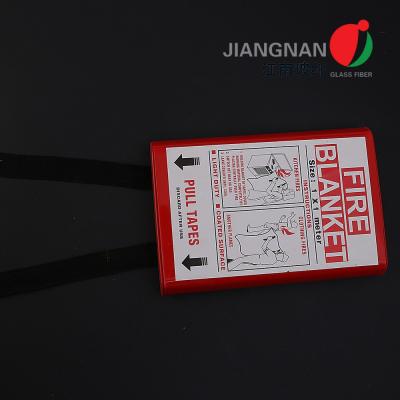 China 0.43mm 480 GSM EN1869 Fire resistanct Emergency Blanket fire rated insulation blanket With TUV Approved for sale