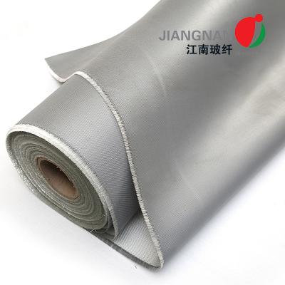 Chine tissu enduit de silicone de fibre de verre en verre de 15oz Gary Color 4HS E, tissu en verre enduit de silicone à vendre