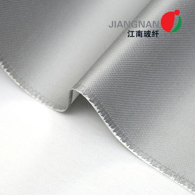 China E Glass Silicone Coated Fiberglass Cloth 260℃ Heat Resistant 8HS 1550mm Width for sale
