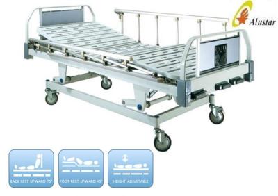 China Cabeza de aluminio de la cama del tubo del hospital 3 de la cama médica manual inestable de los muebles (ALS-M311) en venta