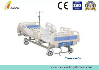 China ABS Handrail Medical Adjustable Hospital Beds Stainless Steel Handle (ALS-M243) for sale