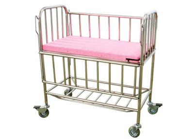 China Cama de hospital infantil de acero, cama de hospital para el bebé con ALS del colchón - BB04b en venta