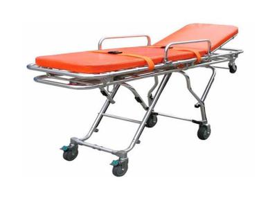 China Muti-Level High Adjusted Automatic Loading Stretcher Ambulance Stretcher Trolley ALS-S014 for sale