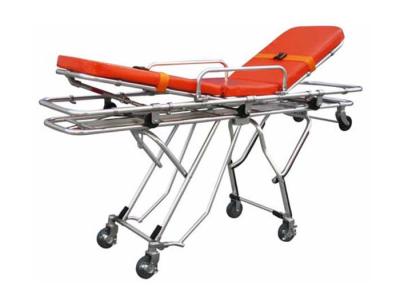 China Multifunctional Aluminum Alloy Automatic Stretcher Ambulance Stretcher Trolley ALS-S015 for sale