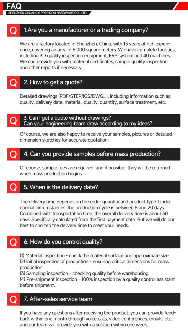 Common questions and answers about our services