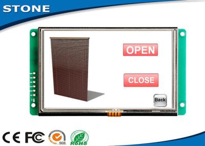 China STONE Excavator TFT 5 inch industrial serial lcd module 60Hz  30 ms / picture for sale