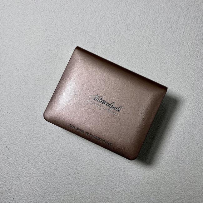 Custom Logo High Quality Luxury Pearl Paper Sigle Watch Gift Paper packaging Box