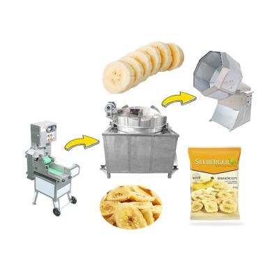 China Philippine Banana Chips Slicing Machine Cutting Plantain Chips Making Machine Fruit and Vegetable Processing Machines Fryer 2020 for sale