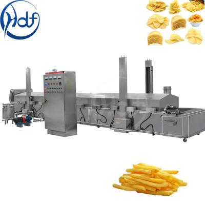 China Electric donut fryer fried potato chips making machines potato chips machine for sale for sale