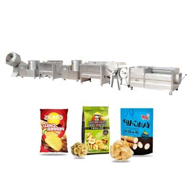 China French Fries Potato Chips Processing Machine Fried Potato Chips Production Machine Potato Finger Production Line for sale