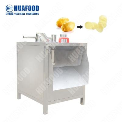 China kartoffelscheiben schneidemaschine maquina para cortar papas fritas potato crisps cutter machine for sale