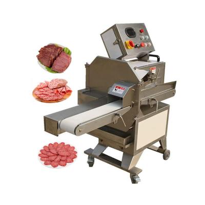 China Professional Red Mutton Cutter Basa Fish Equipment Meat Slicer Small Sausage Slicing Machinery With Ce Certificate for sale