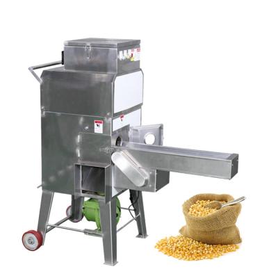 China Small Portable Sweet Corn Thresher Agriculture Machine 500-600KG/H for sale