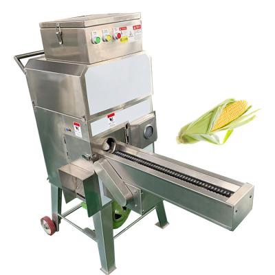 China Fully Automatic Fruit Vegetable Processing Equipment Fresh Corn Thresher Machine for sale