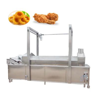 China Industrial French Fries Processing Machine Potato Fries Fryer Machine for sale