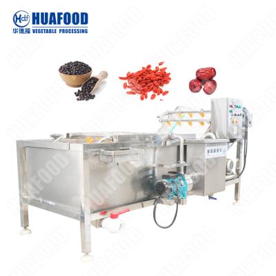 China Non-destructive Ozone Vegetable and Fruit Washing Potato Cleaning Machine Production Line for Washing for sale