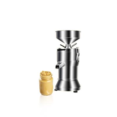 China Small Commercial Sesame Milk Sauce Grinder Nut Electric Peanut Butter Maker Processor Spice Butter Machine For Walnut Butter for sale