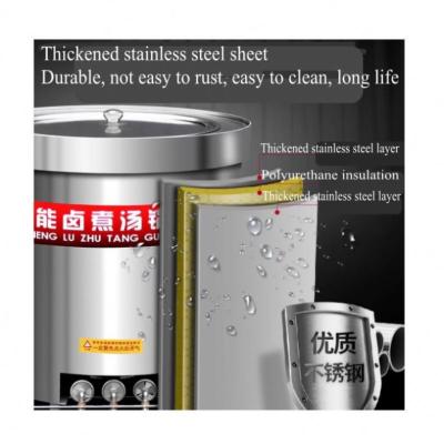 China Fully Automatic Kitchen Processing Equipment Stainless Steel Cooking Pot Set for sale