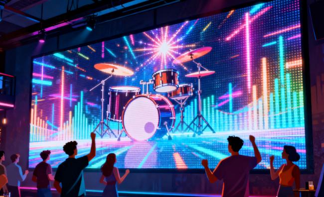 Stage Concert LED Display in concert and event applications