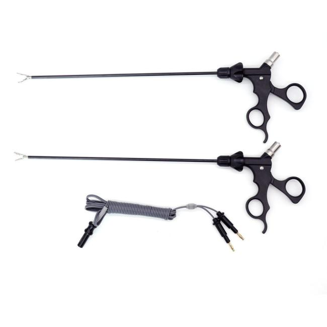 Surgical Instruments Laparoscopic Bipolar Coagulating Maryland Forceps