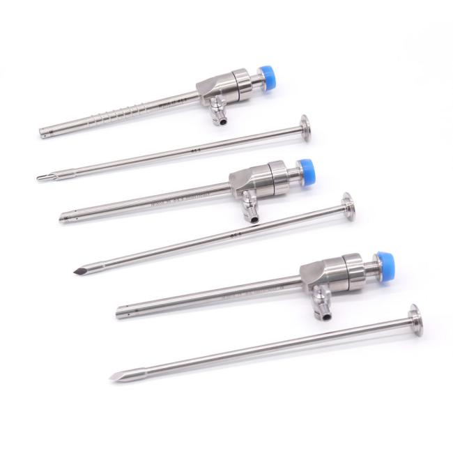 Reuseable Surgical Equipment Cross-Type Membrance Valve Trocar