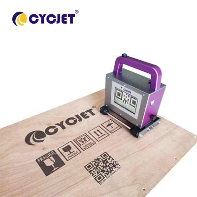 China Impresora portátil Wooden Case del número de lote de Handheld CYCJET de la impresora de chorro de tinta de Handjet en venta