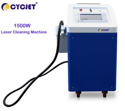 China Auto Robot Fiber Clean Laser Machine 1500w Industrial Laser Rust Removal Machine for sale