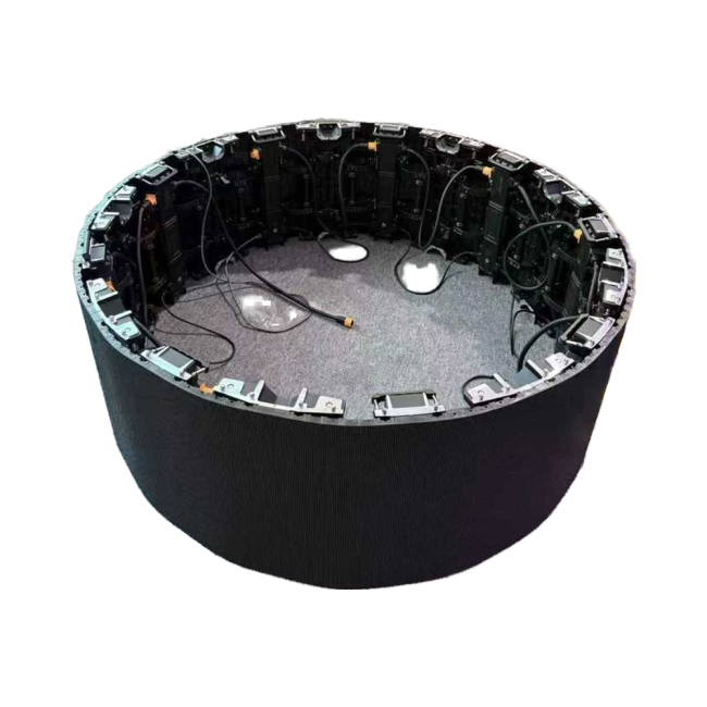 circle led display