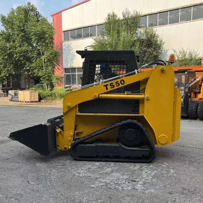 60HP 75HP 100HP EPA Approved Cheap Full-Hydraulic Earth Auger Mini Tracked Skid Steer Loader for Sale