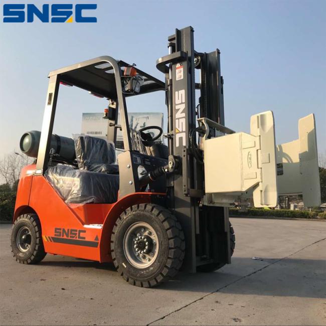 2ton Lp Gas Gasoline Forklift Cabin Truck FL20 Propane Forklift