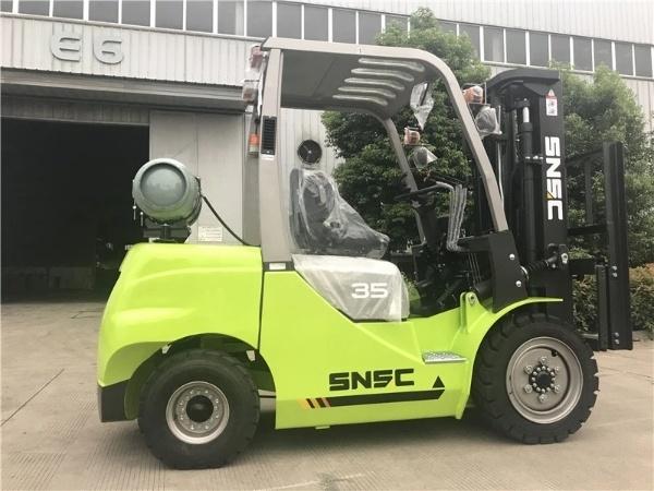 Single Double Forks Forklift 3.5ton FL35 Snsc