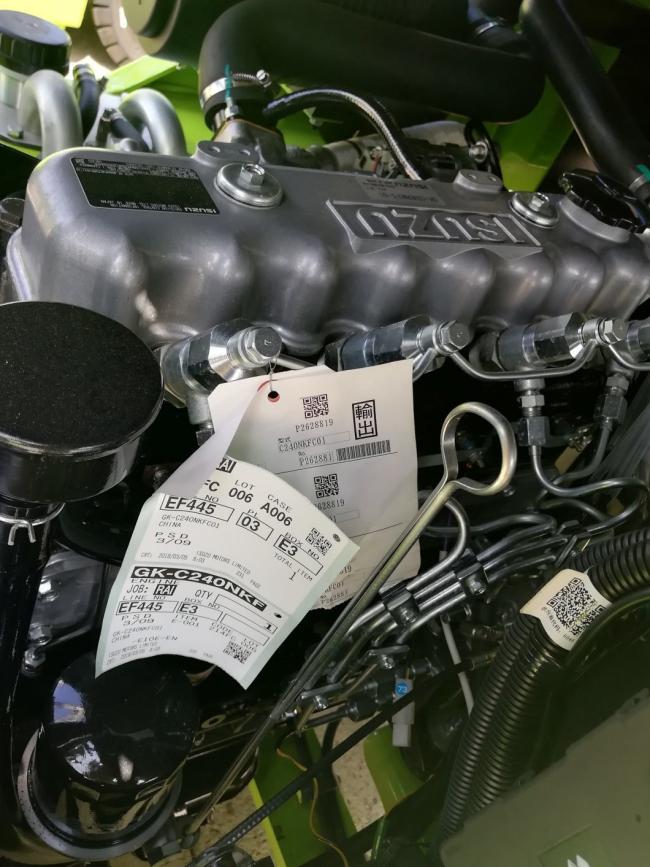 4ton Standard Fd40 Isuzu Engine Diesel Forklift Price