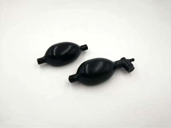 Hot Selling Pvc Blue Air Puffer Bulb 50g With Positive Or Negative Valves Supplier For Dusting Use 13