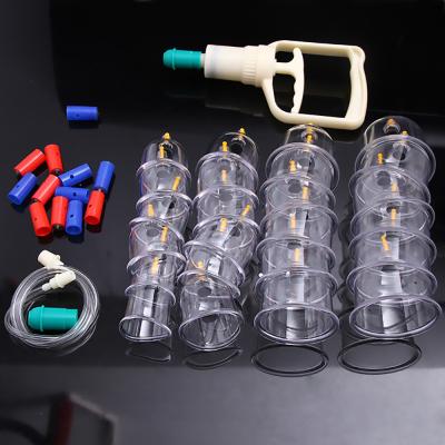 China Plastic Therapy Hijama Cupping Set Big Size Vacuum Suction Tools for sale